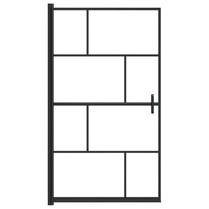 Tuš kabina ESG 80x140 cm črna